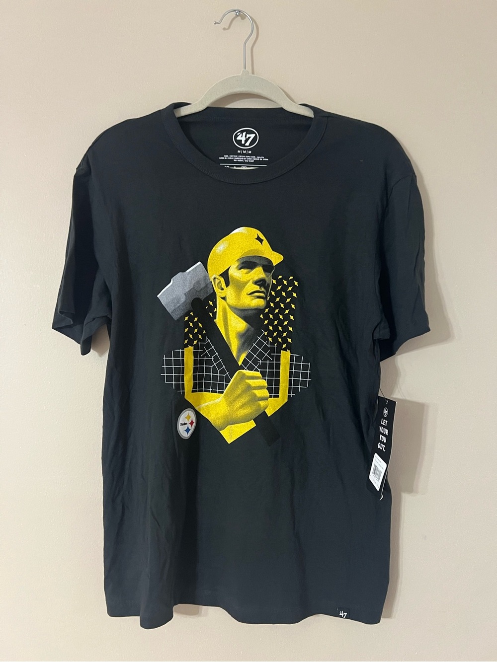 Pittsburgh Steelers Draft Illustration T-Shirt ‘47 NFL